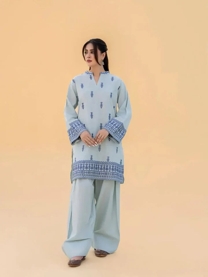 Daina Lawn Farshi Shalwar 2PC