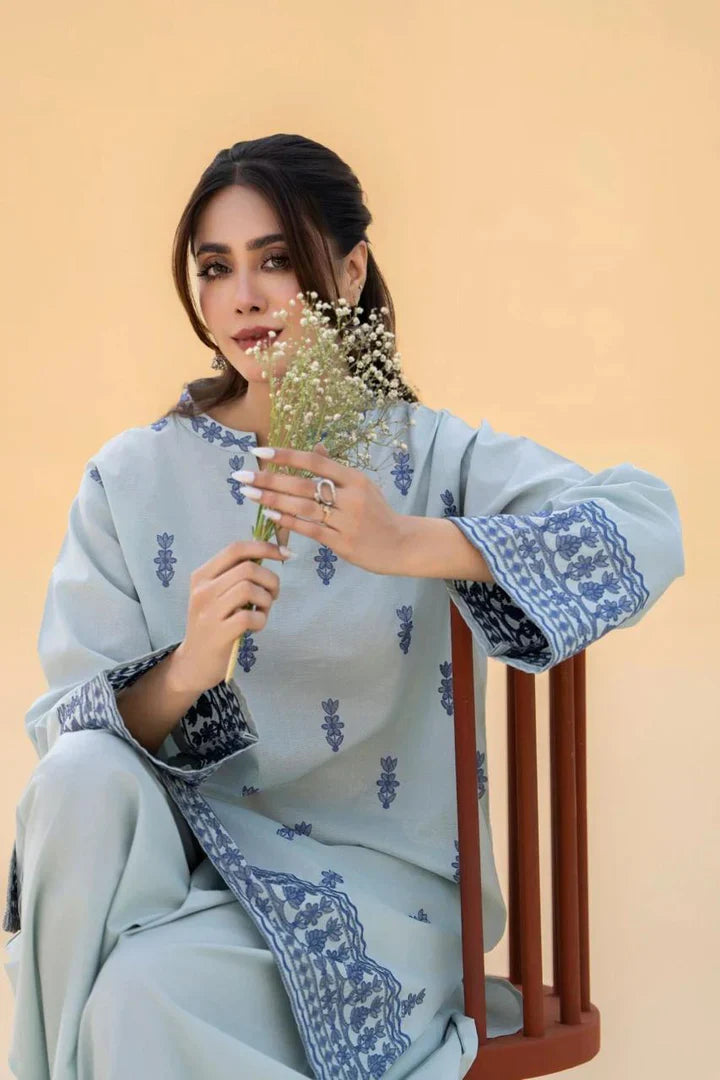 Daina Lawn Farshi Shalwar 2PC