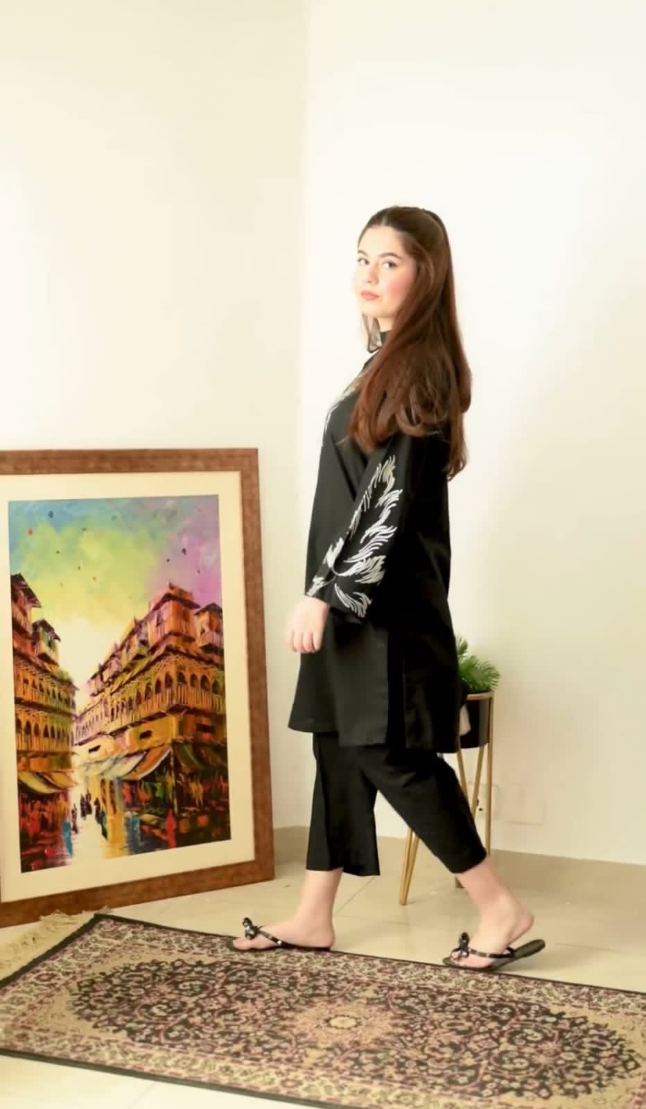 Jazmine Plazzoo Emb 2pc