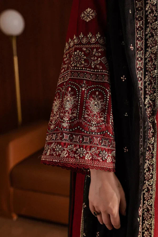Lal pari Embroidered 3pc