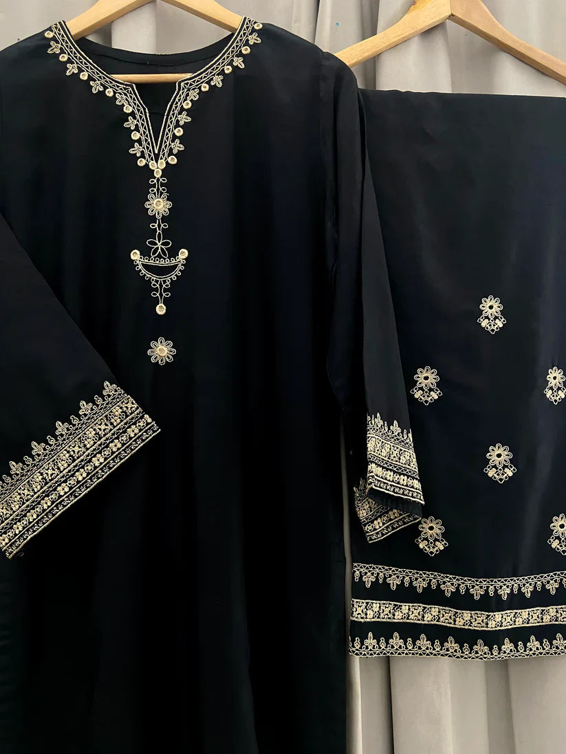 BLACK IRIS LONG LENGHT 2PC