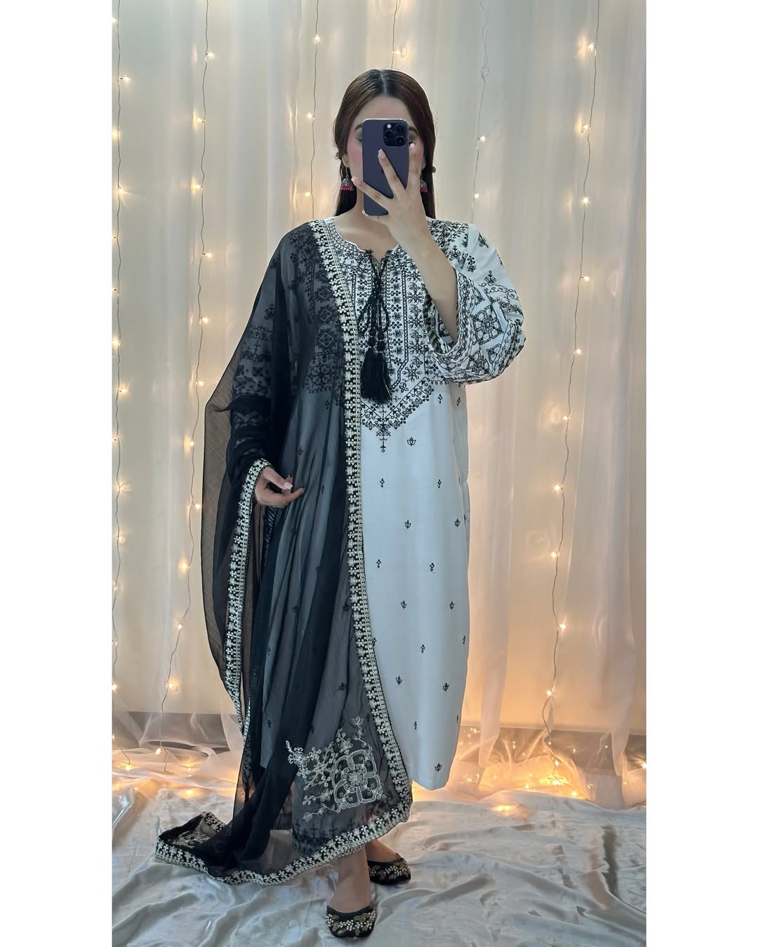 Arfa Embroidered Lawn Cotton 3pcs