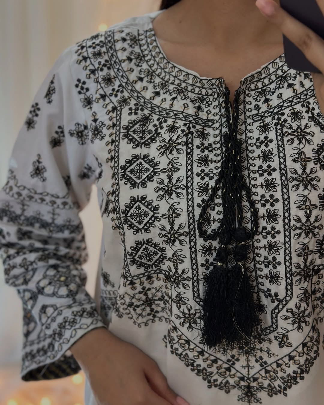 Arfa Embroidered Lawn Cotton 3pcs